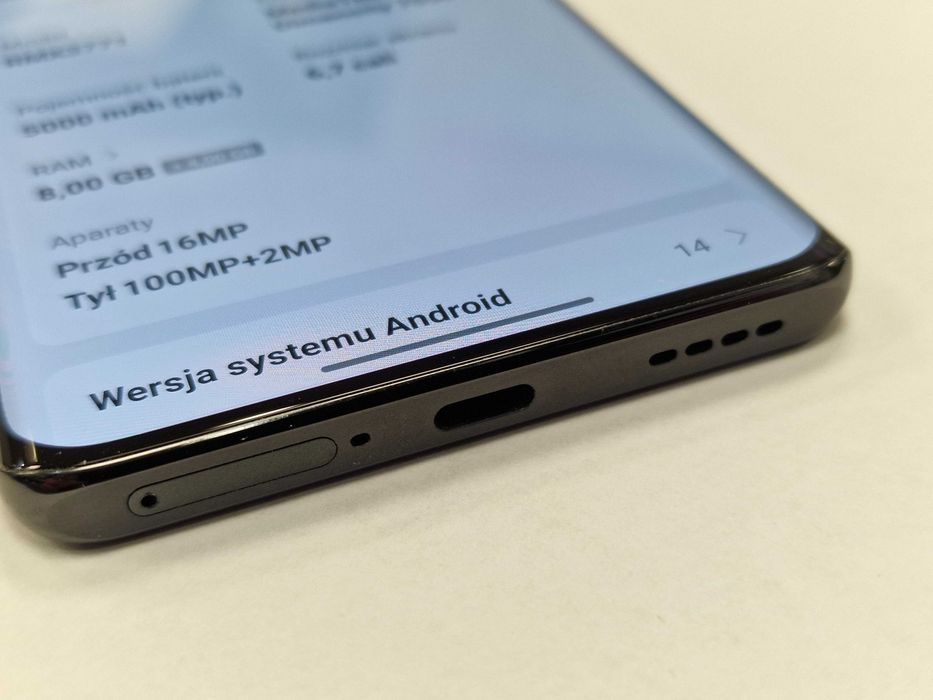 Realme 11 PRO 5G Dual SIM/ 8GB/ 256GB/ Astral Black/ Grade A- + ładowa