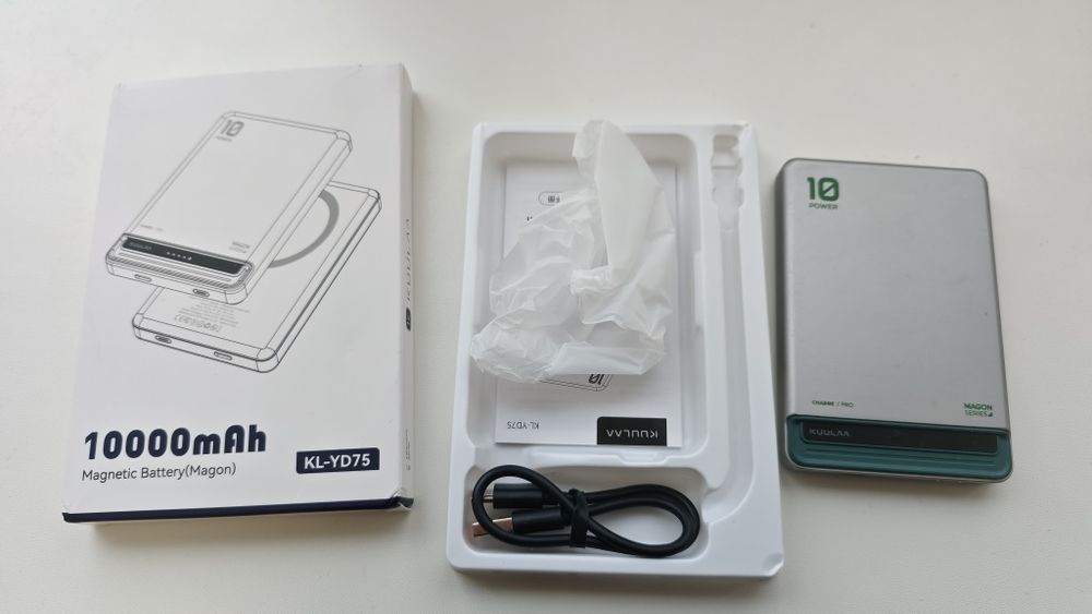 Павербанк magsafe Kuulaa 10000mah умб аккумулятор внешний акб ноутбук