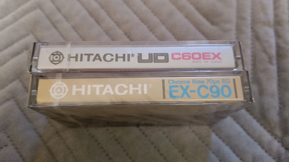 ‼️Аудио кассеты ‼️ аудиокассеты аудіо касети Hitachi 2 шт новые
