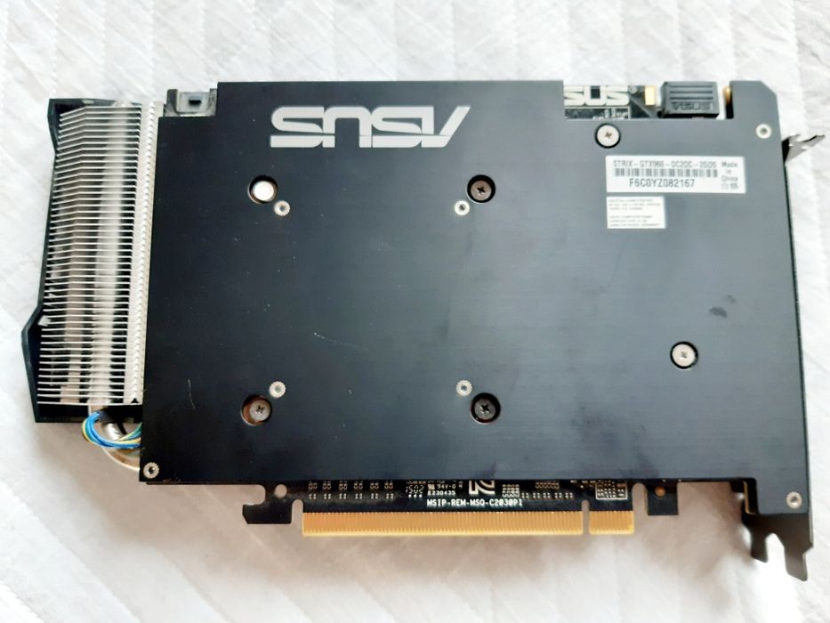 Karta graficzna ASUS STRIX GTX 960 2GB GDDR5 - sprawna