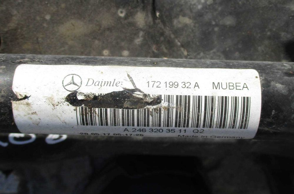 Charriot para Mercedes GLA 200 cdi x156 (2017) A246.320.351.1Q2 (2013-2022)
