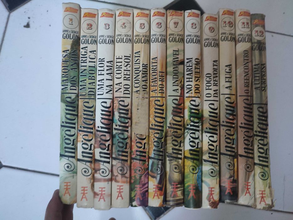 12 Livros Angélique - Literatura Romântica