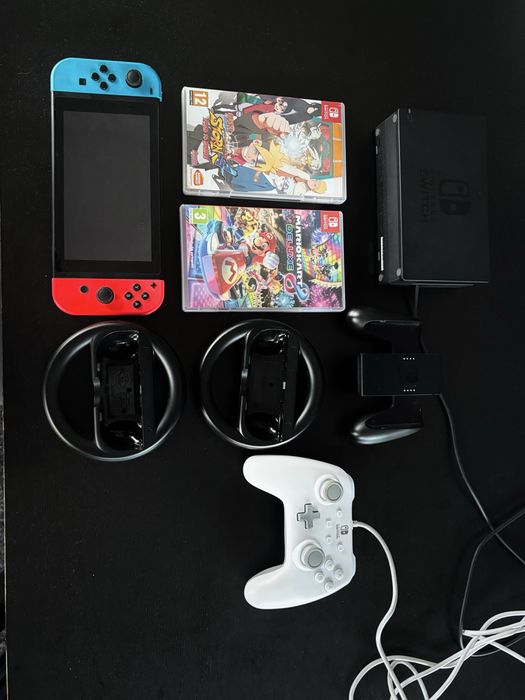 Nintendo Switch + Jogos + Acessórios - Excelente Estado