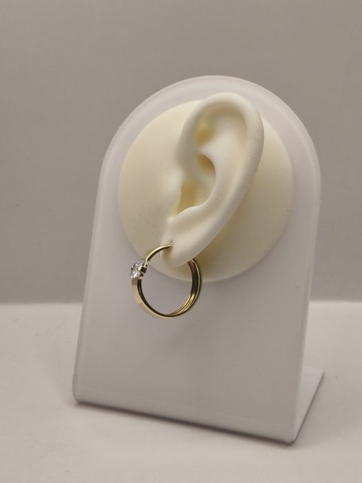 Złote Kolczyki Piękne Nowe Pr.585 Zapraszamy