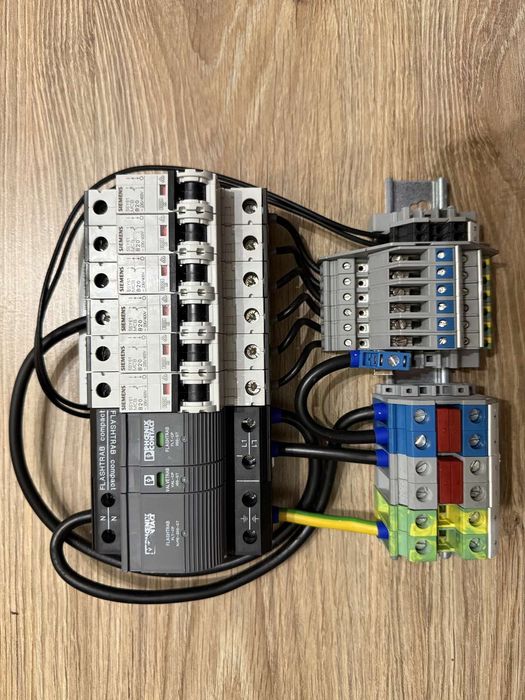 Узел защиты електрощиток