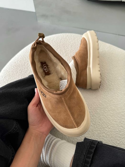 Уггі Ugg Tasman Hybrid Low Chestnut premium унісекс угги осінні/зимові овчина
