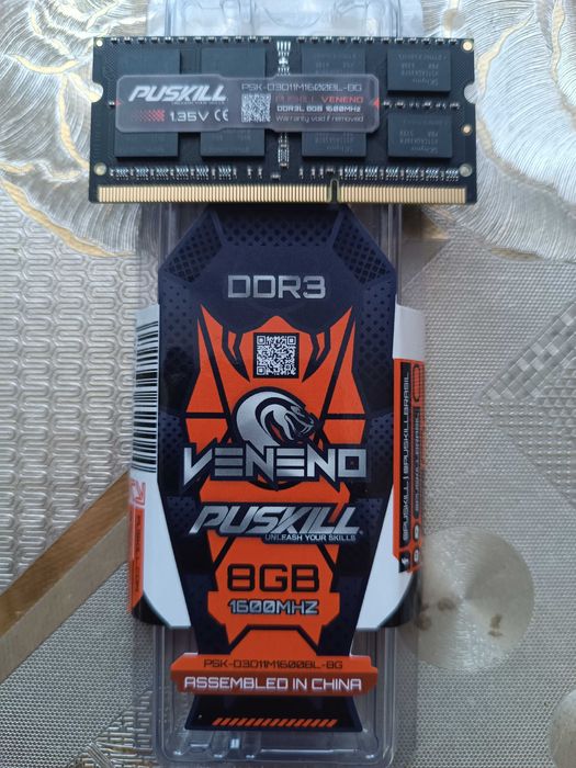 Оперативна память Tecmiyo PC3 DDR3 8GB 1333 1600 MHz 1.35 1.5