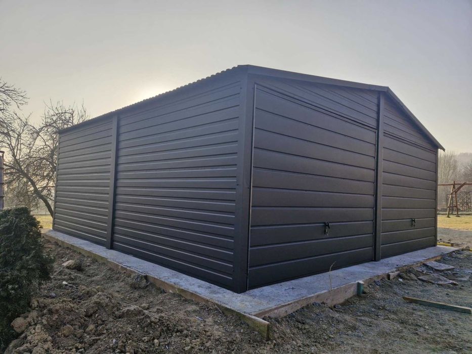 Garaz blaszany garaż blaszak garaże blaszane 6x6 7x5 6x6 7x6 5x7 9x6