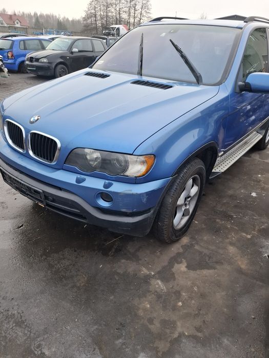 BMW X5 E53 Przedlift Maska Estorilblau Metallic