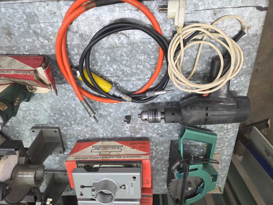 Wiertarka CELMA z różnymi przystawkami