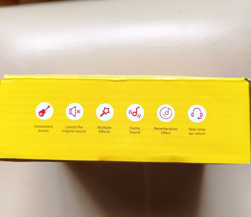 Placa de Som V8 para Stream live Karaoke