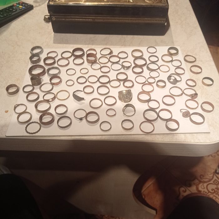 Обручальные кольца 18-20век, печатки и перстни