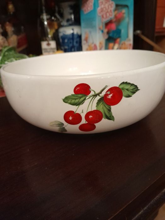 Saladeira vintage em cerâmica