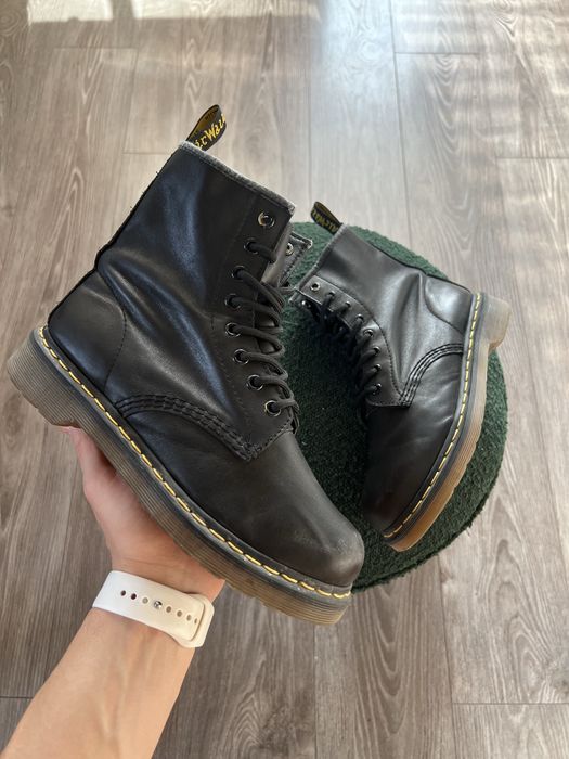 Buty Wysokie Dr.Martens Skórzane 1460 England Style Zimowe