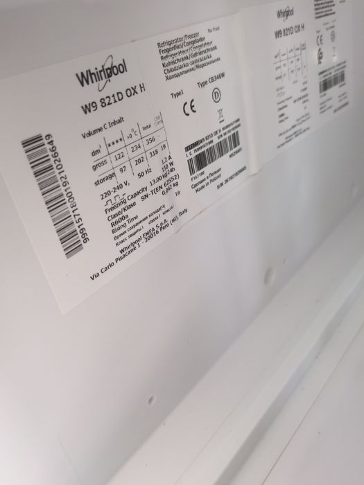 Frigorífico combinado Whirlpool Inox