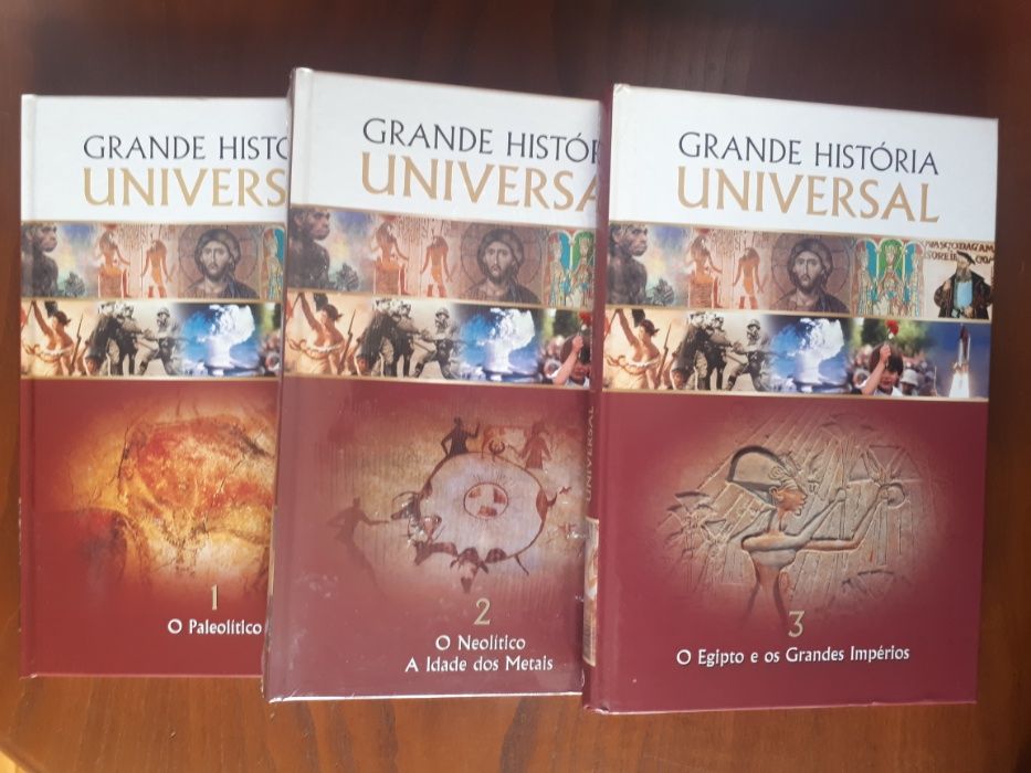 Livros Grande história Universal