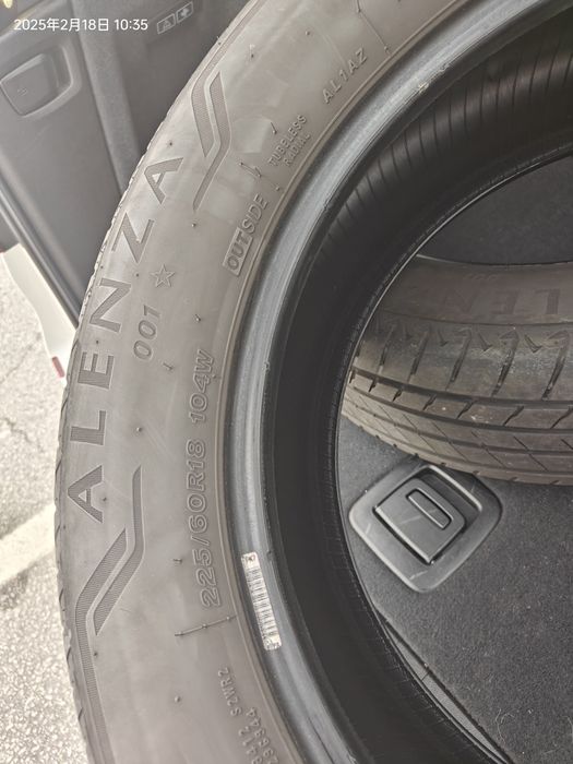 Pneu bridgestone 225 60 r18 para bmw