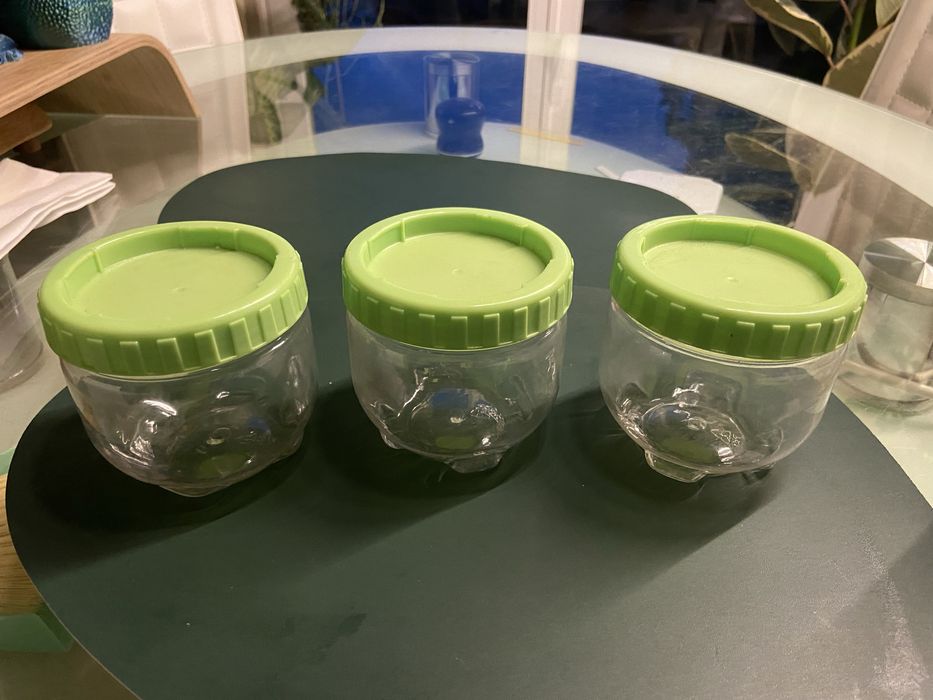 5 Caixas para alimentos 500ml / 1000ml