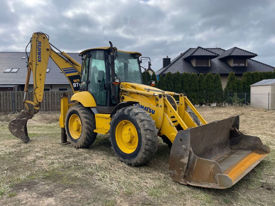 Komatsu WB97S-5E0  Joystick, dobry stan! OKAZJA!