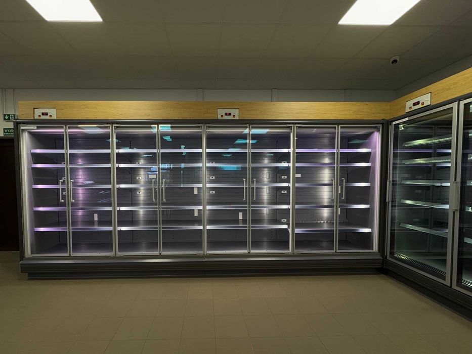 REGAŁ CHŁODNICZY LINDE MONAXIS z drzwiami zamykany napojowy nabiałowy