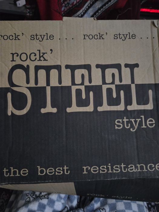 ботинки  steels панк