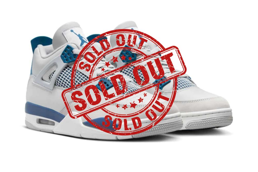 Nike AIR JORDAN 4 Industrial Blue – Buty | FV5029–141