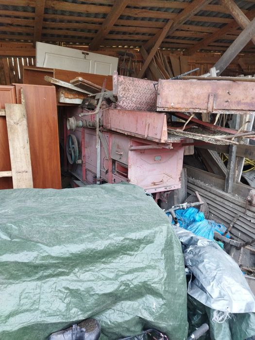 Молотарка-сої.бобових-віялка-очисна-зерна.обміняю на зерно!