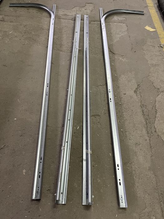 Prowadnice do bramy segmentowej zestaw wysokisc 350