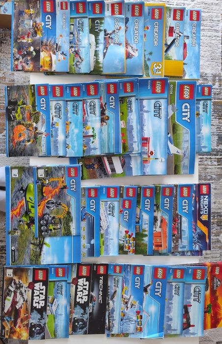 Vários Legos todos sem caixa menos star wars .