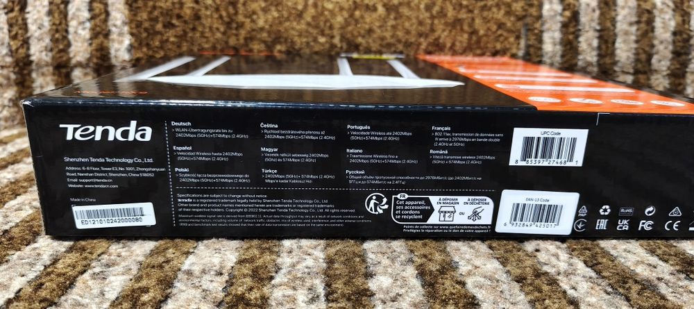 Роутер Tenda AX3000