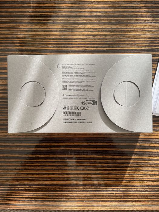 Apple Watch Ultra 3 49mm Black ocean band