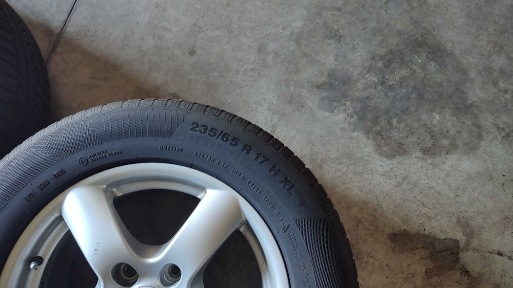 VW Touareg Koła Zimowe Alufelgi R17 235/65