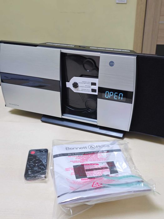 Програвач HiFi Bennett & Ross Alesund AV-05 CD-плеєр/USB/BT/FM/AUX