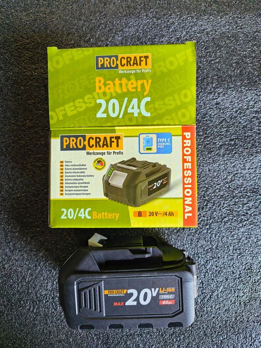 Акумулятор Procraft 20/4С Max 4Аг + Type-C
