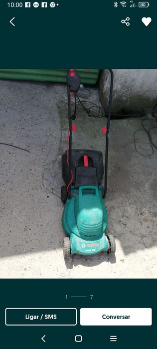 Cortadores relva eléctricos usados bosch e black Decker