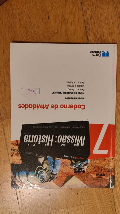 Livro de actividades de história Missão: História 7