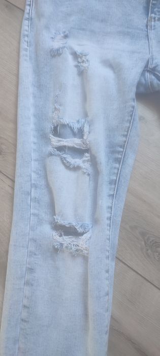 Spodnie damskie z jeansu