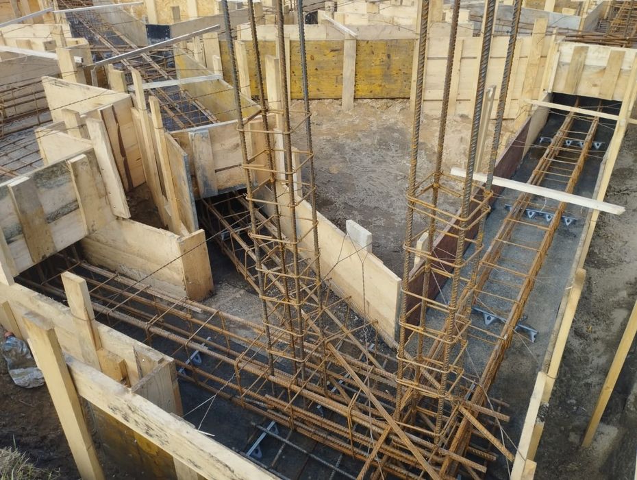 Fundamenty, ławy,  izolacje, zbrojenia