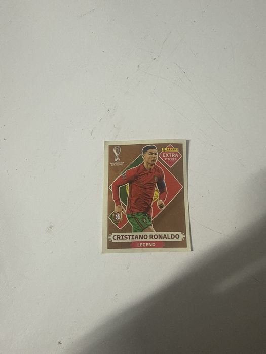Cromo Cristiano Ronaldo Legend Bronze – Extra Sticker Panini Qatar 2022