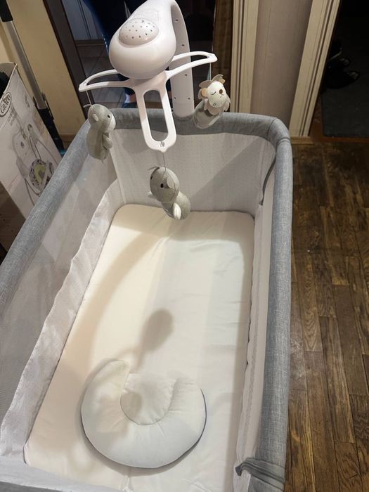 Приставне електро ліжко Carrello Bloom