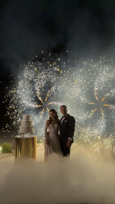 Wiatraki Iskier/ Fontanny Iskier/ Pirotechnika Wypożyczalnia Dekoracji