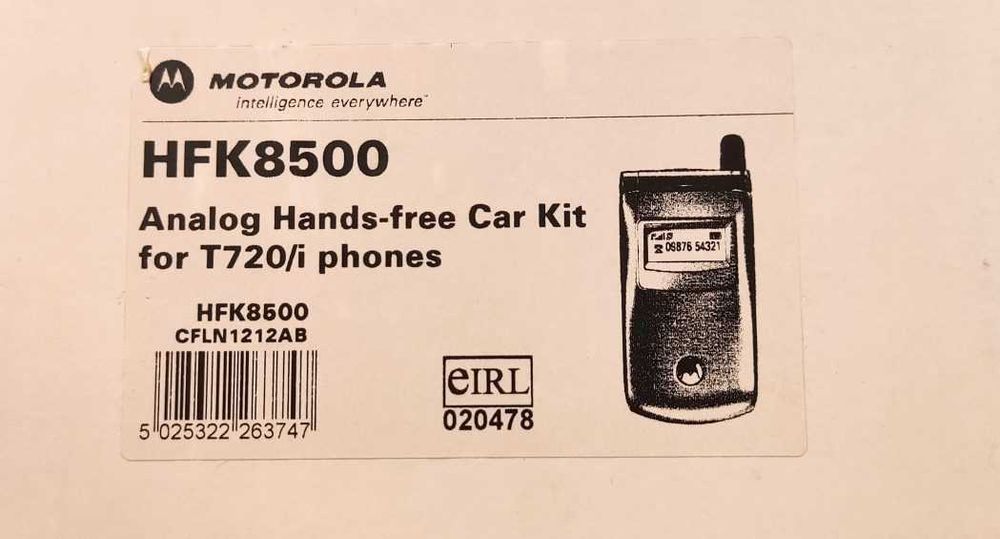 Zestaw głośnomówiący HFK8500 Motorola T720/i