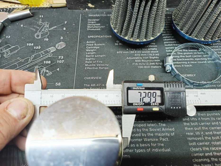 Filtros para carburadores de moto