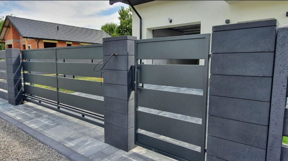 Ogrodzenie Ogrodzenia bramy furtki panelowe 2d 3d