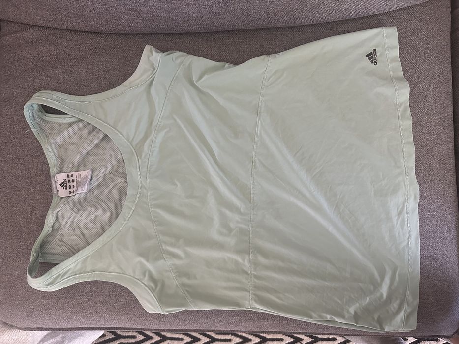 спортивный топ майка Adidas для спорта фитнеса тренировок оригинал