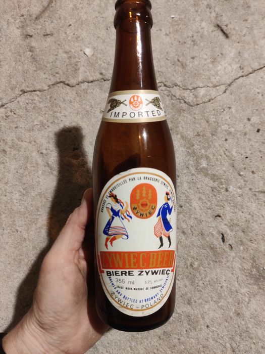 Kolekcjonerska butelka Żywiec Imported