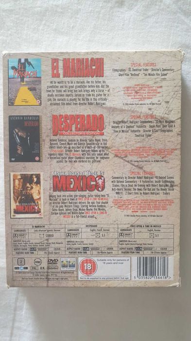 Coleção de 3 filmes de Robert Rodriguez, Edição de Colecionador