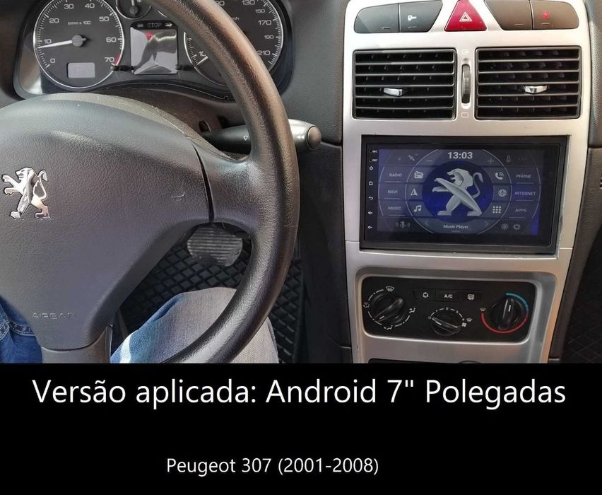 Radio Peugeot 207 / 307 + Android 4 GB RAM + 32 GB ROM + GPS + Carplay