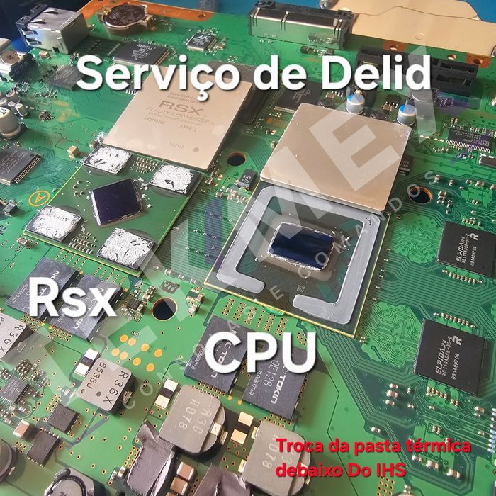 Manutenção preventiva ( limpeza ) de consolas
