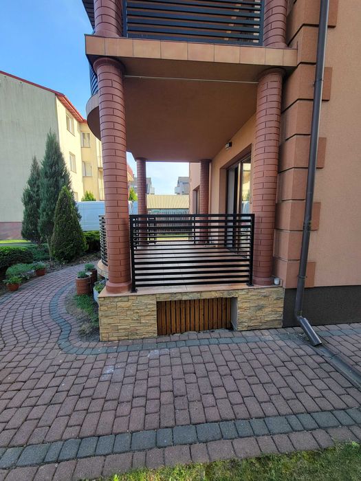 Balustrada balkonowa, stalowa, barierka